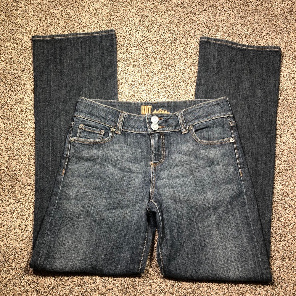 Kut from the Kloth Fit & Flare Distressed Jeans 8